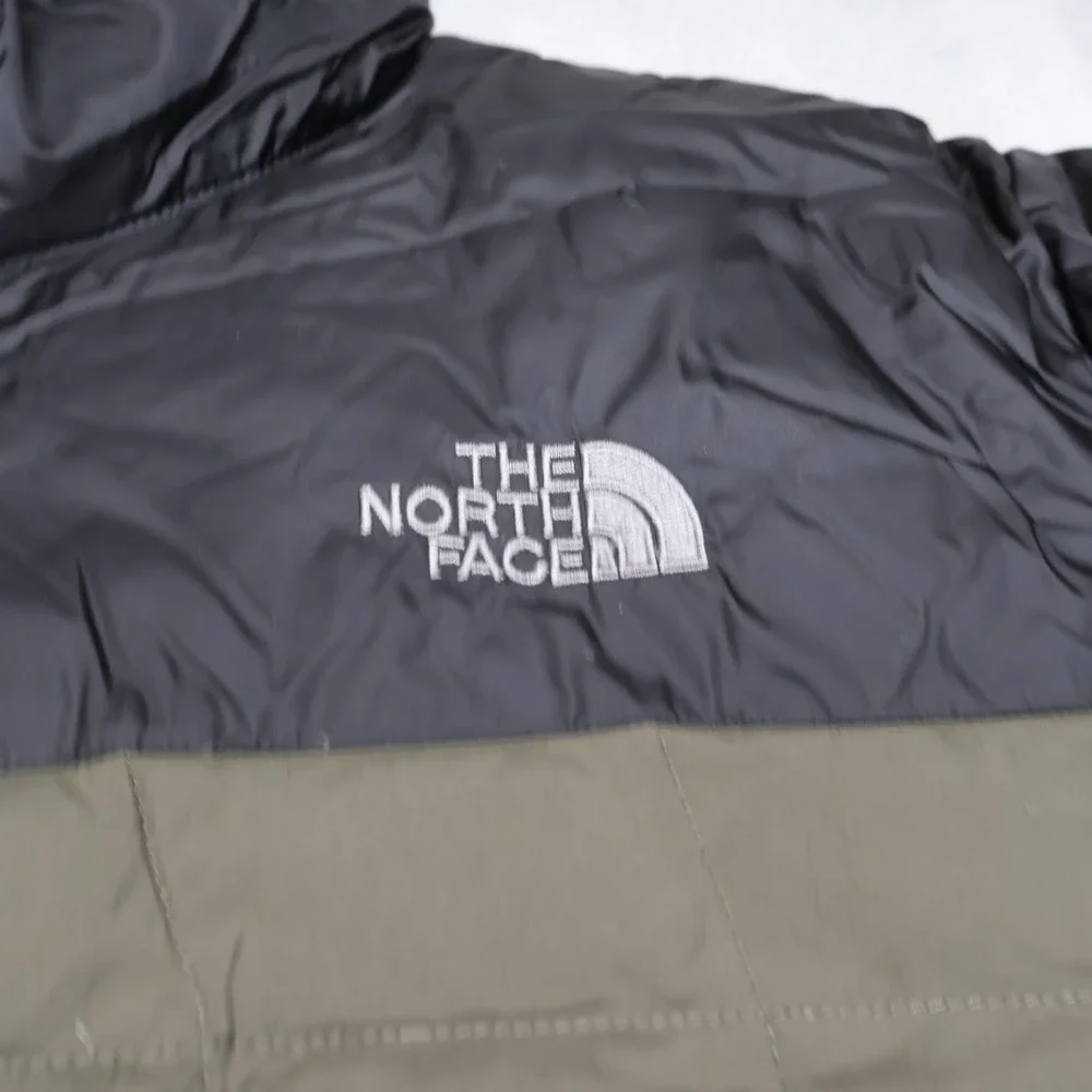 North Face Down‎ Jacket Mens Large Green Ravenwood 550 Fill Light Quilted Puffer